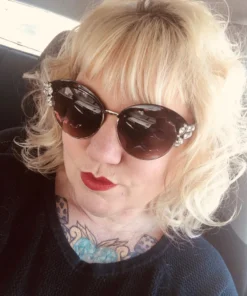 Suzie's Bombshell Boutique Accessories Bombshell Shades - Rhinestone Aviator