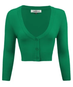MAK Cropped Cardigan (Various Colours) Tops 14 MAK Cropped Cardigan (Various Colours) Tops