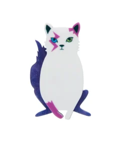 Bombshell Boutique 20 Erstwilder Mini Cats Rebel, Rebel Mini Brooch