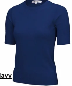 Tops MAK Short Sleeved Crewneck Sweater - Various Colours