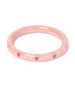 Splendette Valentine's Sweet Cheeks Heart Bangle Narrow