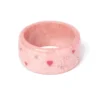 Splendette Valentine's Sweet Cheeks Starburst Bangle Extra Wide