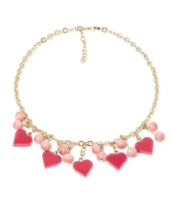 Splendette Valentine's Sweet Cheeks Heart Necklace