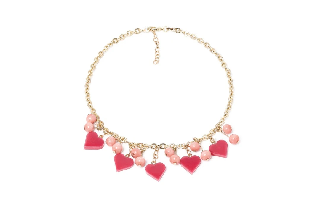 Splendette Valentine's Sweet Cheeks Heart Necklace 3 Splendette Valentine's Sweet Cheeks Heart Necklace