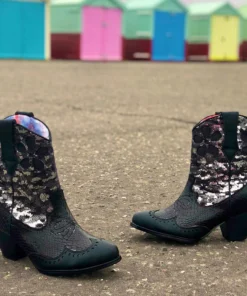 Irregular Choice Pollywood Boots - Black