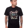 Steady Clothing Steady Final Lap Mens Tee Black