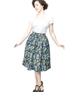 Steady Clothing Steady Tiki In Paradise Skirt