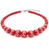 Splendette Lover Carved Bead Necklace