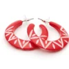 Splendette Lover Carved Hoop Earrings 1 Splendette Lover Carved Hoop Earrings