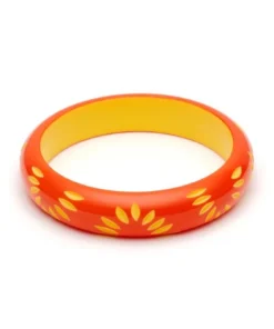 Splendette Midi Sunset Carved Bangle