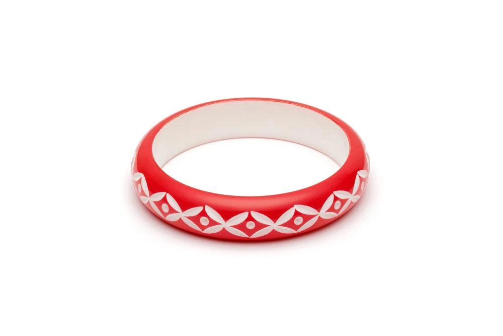 Splendette Midi Lover Carved Bangle 3 Splendette Midi Lover Carved Bangle