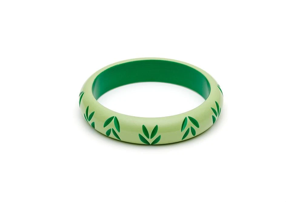 Splendette Midi Spring Carved Bangle 3 Splendette Midi Spring Carved Bangle