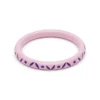 Splendette Narrow Clematis Carved Bangle