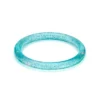 Splendette Narrow Teal Glitter Bangle