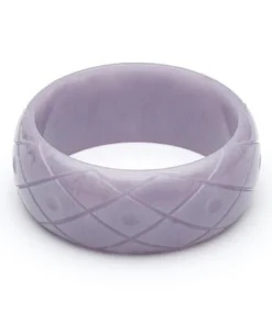 Splendette Wide Lilac Fakelite Bangle