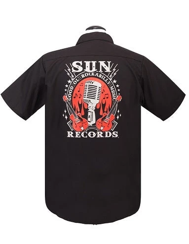 Steady Clothing Men's Sun Records Rockabilly Music Workshirt 4 Steady Clothing Men's Sun Records Rockabilly Music Workshirt