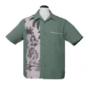 Steady Clothing Steady Leilani Bowling Shirt - Green