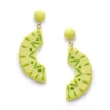 Splendette Carved Drop Earrings - Zest 1 Splendette Carved Drop Earrings - Zest