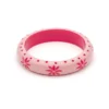 Splendette Midi Carved Bangle - Ripple 1 Splendette Midi Carved Bangle - Ripple