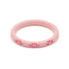 Splendette Narrow Carved Bangle - Ripple 2 Splendette Narrow Carved Bangle - Ripple