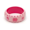 Splendette Wide Carved Bangle - Ripple
