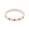 Splendette Secret Admirer Heart Bangle - Narrow
