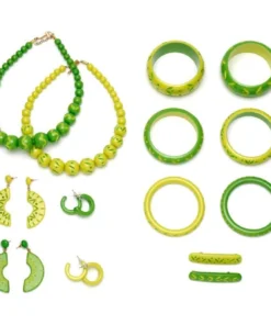 Splendette Narrow Carved Bangle - Zest