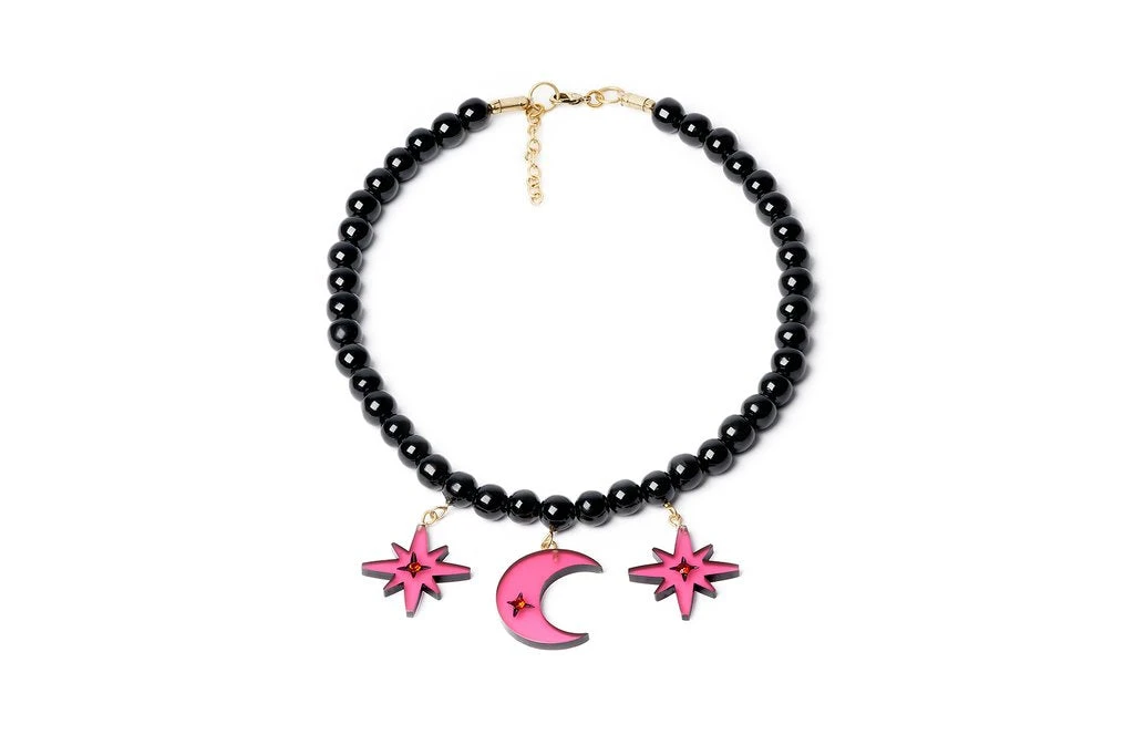 Splendette Blood Moon Necklace 3 Splendette Blood Moon Necklace