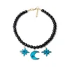 Splendette Wolf Moon Necklace 1 Splendette Wolf Moon Necklace