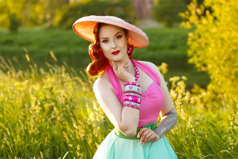 Splendette Flamingo Carved Drop Hoop Earrings 4 Splendette Flamingo Carved Drop Hoop Earrings