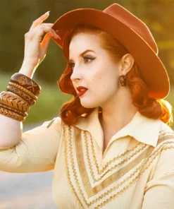 Splendette Walnut Carved Hoop Earrings