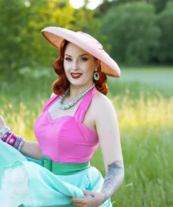 Splendette Parrot Carved Drop Hoop Earrings