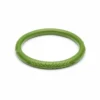 Splendette Narrow Leaf Green Fakelite Bangle