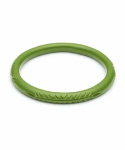 Splendette Narrow Leaf Green Fakelite Bangle