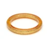 Splendette Pale Gold Glitter Bangle