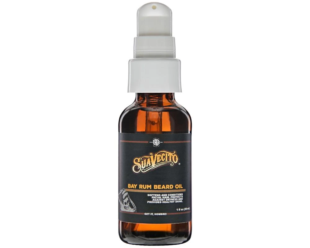 Suavecito Bay Rum Beard Oil 3 Suavecito Bay Rum Beard Oil