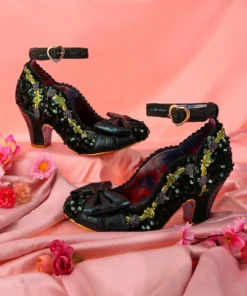 Irregular Choice Trellis Shoes - Green 13 Irregular Choice Trellis Shoes - Green