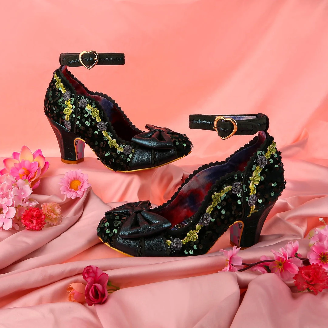 Irregular Choice Trellis Shoes - Green 8 Irregular Choice Trellis Shoes - Green