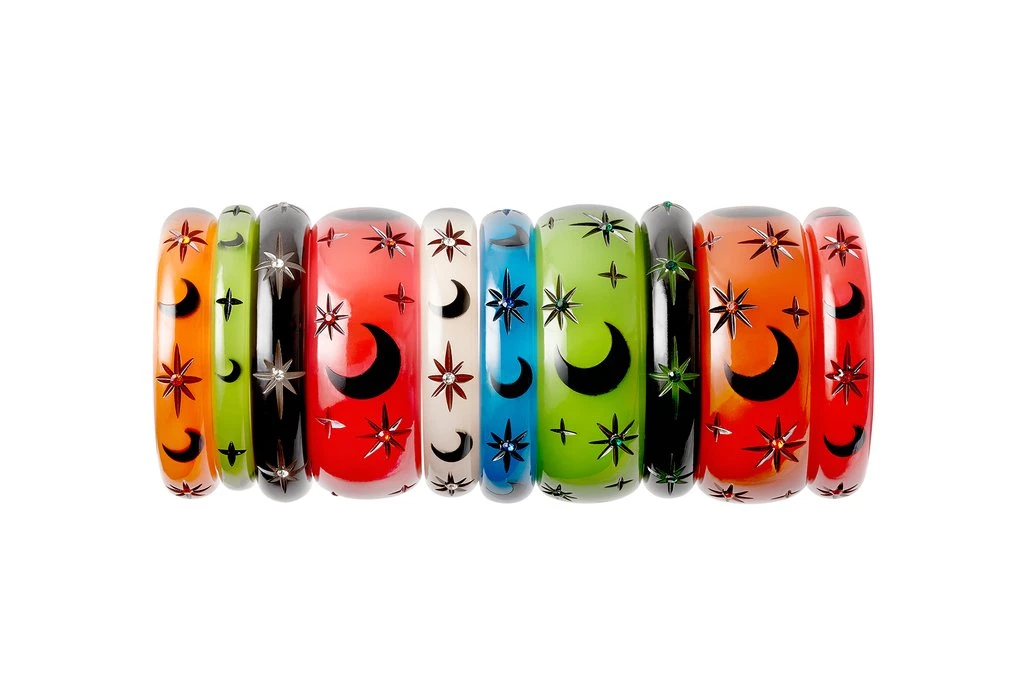 Splendette Wolf Moon Bangle - Narrow 5 Splendette Wolf Moon Bangle - Narrow