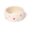 Splendette Valentine's Sugar Starburst Bangle Extra Wide - Duchess