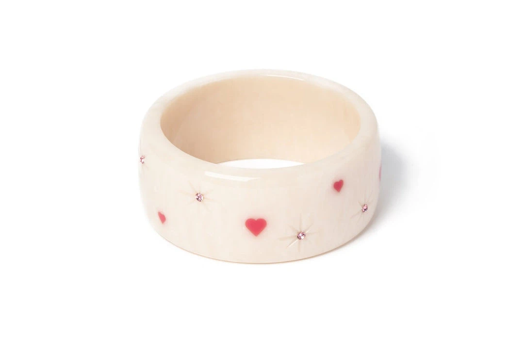 Splendette Valentine's Sugar Starburst Bangle Extra Wide - Duchess 3 Splendette Valentine's Sugar Starburst Bangle Extra Wide - Duchess