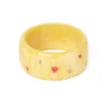 Splendette Valentine's Honey Bunch Starburst Bangle Extra Wide