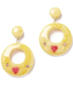 Splendette Valentine's Honey Bunch Starburst Earrings