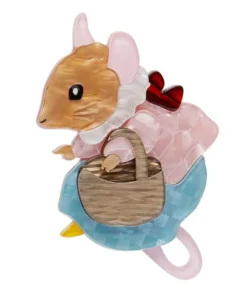 Erstwilder Mrs. Tittlemouse Brooch