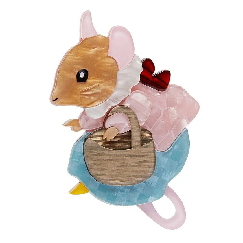 Erstwilder Mrs. Tittlemouse Brooch 4 Erstwilder Mrs. Tittlemouse Brooch
