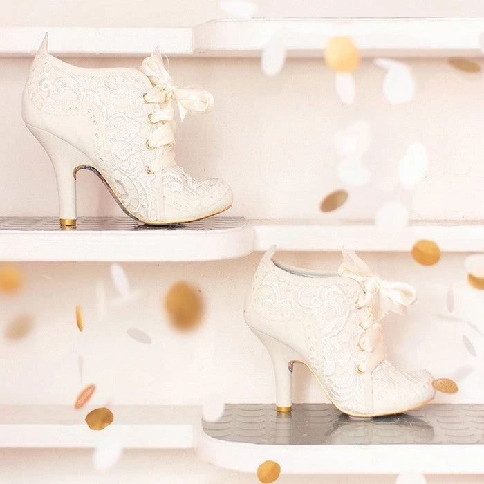 Irregular Choice Abigail's Party Shoes - Cream 8 Irregular Choice Abigail's Party Shoes - Cream