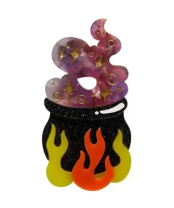 Erstwilder X Mimsy Cauldron Chitter Chatter Brooch