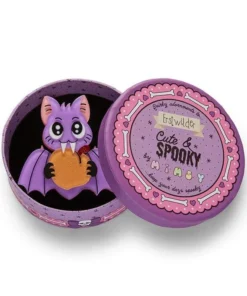 Erstwilder X Mimsy Fruit Bat Attack! Brooch