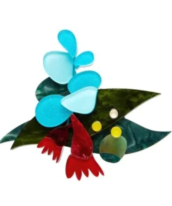 Erstwilder An Australian Christmas Christmas Holly-Days Brooch