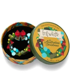 Erstwilder An Australian Christmas Wreath Down Under Brooch